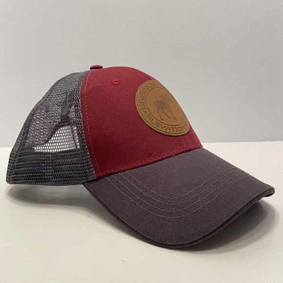 ULURU Breckenridge Colorado Snapback Hat Mens Blue Gray Wool Embroidered Patch - Picture 6 of 10